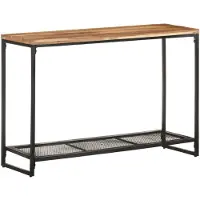 vidaXL Wandtafel 110x35x75 cm massief acaciahout