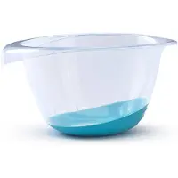 Whitefurze Beslagkom/mengkom - 2 liter - kunststof - blauw - Mengkommen