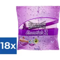 OEM Dames scheerset met veiligheidsscheermes, totale lengte 5 cm