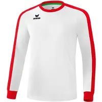 Erima Retro Star Voetbalshirt Lange Mouw Heren - Wit / Rood | Maat: S