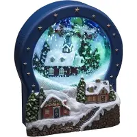 Konstsmide Kersthuisje - led kerstverlichting binnen - 3 lampjes - 23 x 26 cm - m