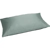 Yumeko Kussensloop Katoensatijn 40x80 Groen - Eco, Bio & Fairtrade
