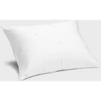 Yumeko Kussensloop Katoensatijn 50x70 Wit - Eco, Bio & Fairtrade