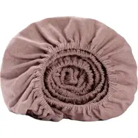Yumeko Hoeslaken Flanel 90x210 Paars - Eco, Bio & Fairtrade