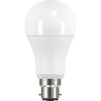 Integral LED lamp B22 4.3W 806lm 2700K Mat Niet-Dimbaar A60 Energielabel B | B22d / Ba22d (Ø2,2cm) | Extra Warm Wit | 4.3 watt | 50.000 Branduren