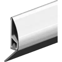 Ellen tochtprofiel dorpelprofiel aluminium INOX 100cm