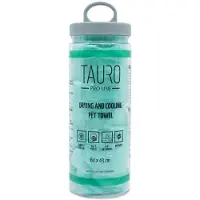 Tauro Pro Line - Drying and cooling towel groen - towel - drying - cooling - zeemvel