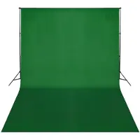 vidaXL Achtergrondsysteem 500x300 cm groen