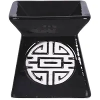 Concorde Geurolie brander/verdamper 8 x 9 cm voor etherische olie - Geurbranders
