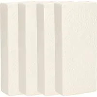 Gerimport Waterverdamper - 5x - ivoor wit - keramiek - 400 ml - radiatorbak luchtbevochtiger - 7,4 x 17,7 cm
