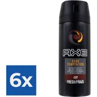 Axe - Deodorant - Spray - Dark Temptation - 48h - 150ml x 6