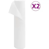 vidaXL Vliesdoek voor planten 2 rollen 70 g/m² 50x1,6 m
