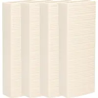 Gerimport Waterverdamper - 4x - warm wit - keramiek - 400 ml - radiatorbak luchtbevochtiger - 7,4 x 18,6 cm