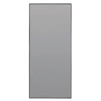 Light & Living Spiegel 80x1,5x180 cm ZENETA smoke glas+zwart (Zwart, 80x180cm)