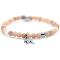Heaven Eleven - Meisjes armband - natuursteen