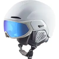 Alpina Skihelm Alto Q Lite White Matt (Blue Revo)-55 - 59 cm