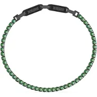 GUESS Armband 'Klassisch Chic' groen / zwart