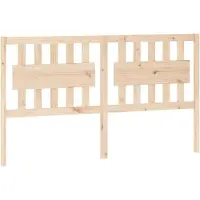 vidaXL Hoofdbord 165,5x4x100 cm massief grenenhout