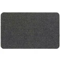 HQ Fortuna ribmat antraciet 50x80cm antraciet Polypropyleen Deurmat