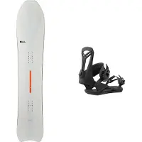 United Shapes - Packs (snowboards & bindingen) - Pack Deep Reach 2026 voor Heren van Hout - Wit