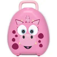 My Carry Potty Tragbar Töpfchen - Pink Drache - - One Size - Töpfchen