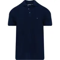 Tommy Hilfiger Shirt 'CORE 1985 SLIM POLO' navy / vuurrood / wit