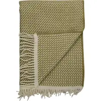 Røros Tweed Mello deken 150x210 cm Leaf green