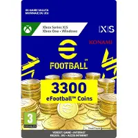 eFootball 2022: eFootball Coin 3300 - Xbox Series X|S/Xbox One/Win10 - Currency