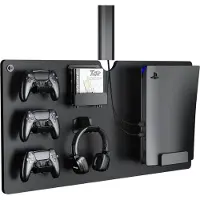 VDD Gaming Wandplank voor opbergen van spelcomputer console controllers en headset