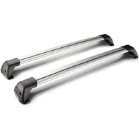 Yakima Tesla Model S Dakdrager Zilver 2012 - mei 2015 Whispbar Flush Auto Exterieur Accessoires