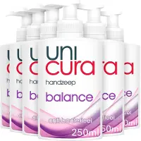 Unicura 6x Antibacteriële Handzeep Balance 250 Ml