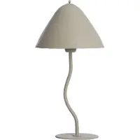 Light & Living Tafellamp Elimo Ø 25cm X 50cm Creme