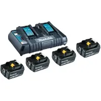 Makita 199483-0 BL 1850B + DC18RD Accu en acculader voor gereedschap 18 V 5 Ah Li-ion