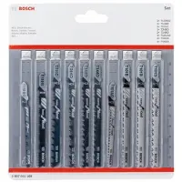 Bosch Decoupeerzaagblad Hout Set 10-Dlg