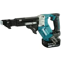 Makita DFR551RTJ 18V Li-Ion Accu Schroefautomaat Set (2x 5,0Ah) In Mbox - 25-55mm