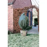 Nature - Winterhoes - 200 x Ø150cm - groen - afdekhoes - met rits
