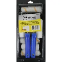 Benson Lakroller/schuimroller schilderset 5 en 10 cm met verfbak en beugel - Verfrollers