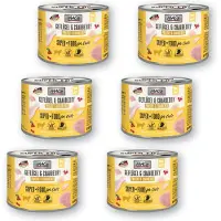 Mac'S MAC’s Kattenvoer Natvoer Blik 95,8% Gevogelte & Cranberry 6 x 200g