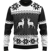 JAP Christmas JAP Foute kersttrui - Classic one - Kerstcadeau volwassenen - Dames en heren - Kerst - 2XL - Zwart