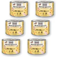 Mac'S Kattenvoer Natvoer Blik - 96% Kippenvlees en Kippenhartjes - 6 x 200g