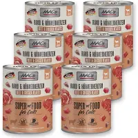 Mac'S Kattenvoer Natvoer Blik - 90% Rund & Kippenhart - 6 x 800g