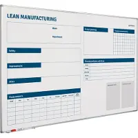 Smit Visual Whiteboard Productie verbeterbord - 60x90 cm