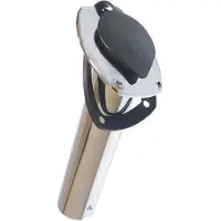 Goldenship Brass Recessed Rod Holder Zilver 40 mm