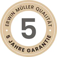 Erwin Müller Athene badmat, badmat, antislip badmat, bruin, maat 70x120 cm - comfortabele hoogpolige badmat, geschikt voor vloerverwarming (andere maten)