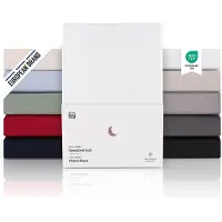 Blumtal Hoeslaken Premium Jersey - 180 x 200 cm - tot 40 cm Matrashoogte - Wit - 100% Katoen - Boxspring