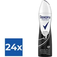 Rexona - Deodorant - Spray - Invisible On Black+White Clothes - 150ml x 24
