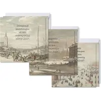 MajesticAlly Voordeelpakje 18 vierkante kerstkaarten - Oude meesters - Gezegend -