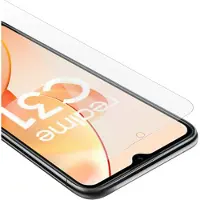Cadorabo Screenprotector geschikt voor Realme C31 - Pantser film Beschermende film in KRISTALHELDER Geharde (Tempered) display beschermglas in 9H hardheid met 3D Touch