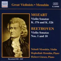 Ginza.se Yehudi Menuhin, Hephzibah Menuhin & Hubert Giesen - Mozart & Beethoven: Sonatas Volume 3 (CD)