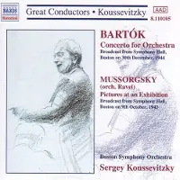 OUTHERE Boston Symphony Orchestra, Serge Koussevitzky - Bartók: Concerto For Orchestra/Mussorsky: Pictures At An Exhibition (CD)